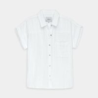 Chemise ample Whitney en coton Blanc Rails