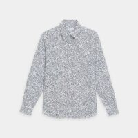 Chemise droite Andy en coton Blanc Agnes B.