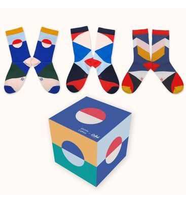 Coffret Séverine Dietrich Multicolore Label Chaussette Coffret Séverine Dietrich Multicolore Label Chaussette