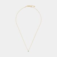 Collier Drop court Bleu Hanka In