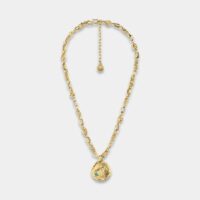 Collier astro balance Talisman Jaune Goossens