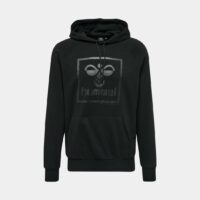 Hoodie ajusté Gros Logo Noir Hummel