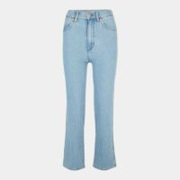 Jean Wild West droit stretch taille haute Bleu Wrangler
