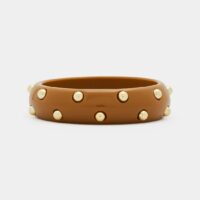 Jonc large Sofia résine Marron Dear Charlotte