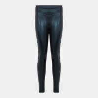 Legging skinny enduit embossé Noir Mugler