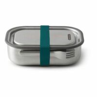 Lunch box hermétique Stainless Steel  acier océan 20 x 15 cm Gris Black + Blum