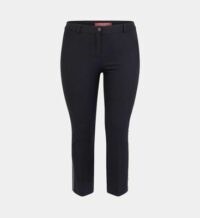 Pantalon Raccolto court droit Ligne Sport Noir Marina Rinaldi