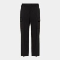 Pantalon cargo Noir Valentino