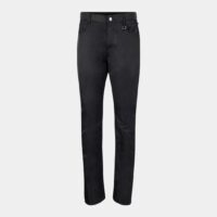 Pantalon droit nylon satiné Noir Alyx