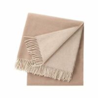 Plaid Laine Allegria Gris Yves Delorme