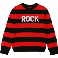 Pull en laine et cachemire Noir Zadig&Voltaire Kids