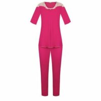 Pyjama avec pantalon long FAVILLA Rose Paladini