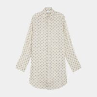 Robe chemise Hilton Play courte en coton Multicolore Roseanna