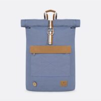 Sac a dos coton recyclé CYCLING Bleu Faguo