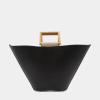 Sac cabas Penelope et pochette Noir Mashu