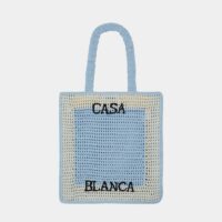 Sac cabas tote en crochet Blanc Casablanca