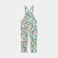 Salopette fleurs coton Multicolore Catimini