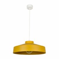 Suspension Archi métal moutarde Ø41 cm Jaune Corep
