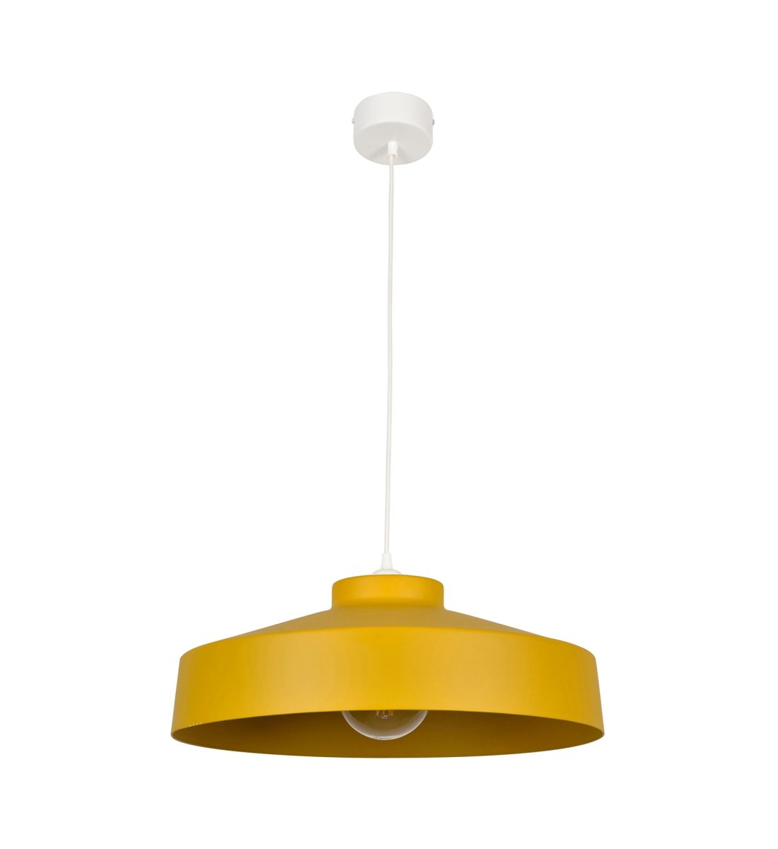 Suspension Archi métal moutarde Ø41 cm Jaune Corep Suspension Archi métal moutarde Ø41 cm Jaune Corep