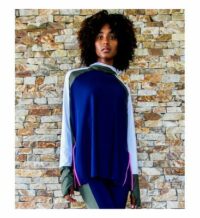 Sweatshirt à capuche GABRIELLE Bleu Luz Collections