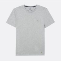T-Shirt coton recyclé col rond OLONNE Gris Faguo