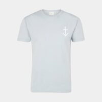 T-shirt Dantas logo droit coton Gris La Paz