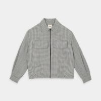 Veste Kinsale Checks Blanc Noyoco