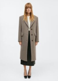Manteau long en laine - Mango