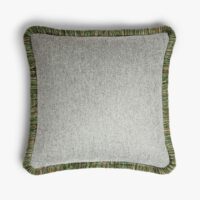 Coussin uni avec revêtement amovible - Lo Decor