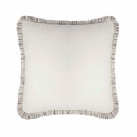 Coussin uni carré en laine - Lo Decor