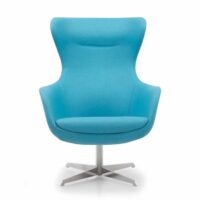 Fauteuil pivotant à 4 branches - Riccardo Rivoli