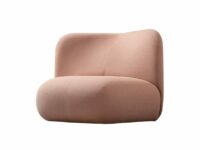 Fauteuil rembourré en tissu - Miniforms