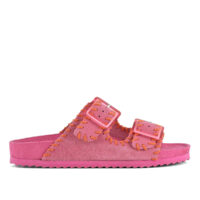 Mules en cuir avec surpiqûres - Colors Of California