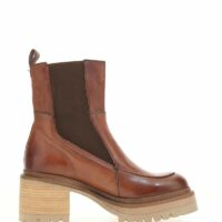 Boots élastiquées à talon cuir - Mjus