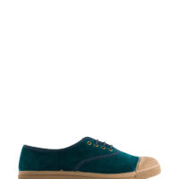 Tennis à lacets en velours - Bensimon