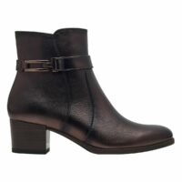 Bottines à talons en cuir - Tamaris