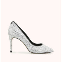 Escarpins glitter en cuir azoa - Cosmoparis