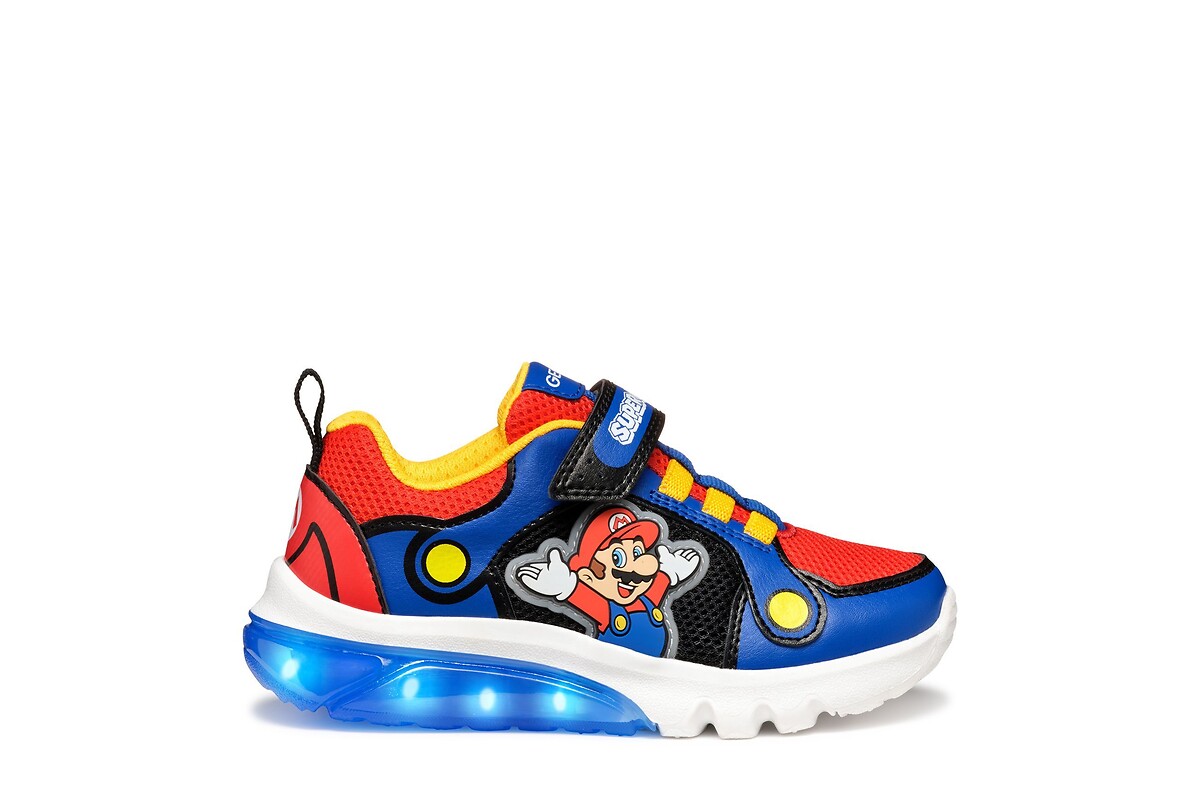 Baskets respirantes à LED Ciberdron x Supermario - Geox