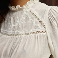 Blouse à col montant BIRSEN - La Petite Etoile