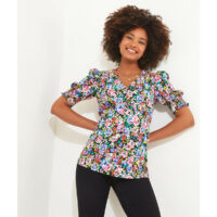 Blouse col V fleurie - Joe Browns