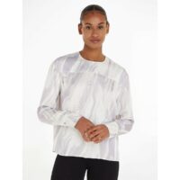 Blouse col rond manches longues - Calvin Klein