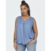 Blouse fluide sans manches - Only Carmakoma