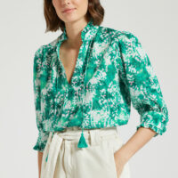Blouse imprimée LAMAR - Suncoo