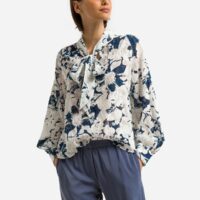 Blouse imprimée col lavallière EBBALI - Samsøe Samsøe