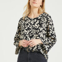 Blouse imprimée manches larges - Jdy
