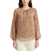 Blouse manches longues imprimé floral GRAYELLE - Lauren Ralph Lauren