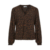 Blouson imprimé graphique col V - Vila