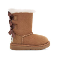 Bottines cuir fourrées T Bailey Bow II - Ugg