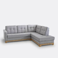 Canapé d'angle convertible polyester bultex Ajis - So'Home