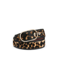 Ceinture en cuir LA PANAME LEOPARD GANSEE - Herbert Frère Soeur